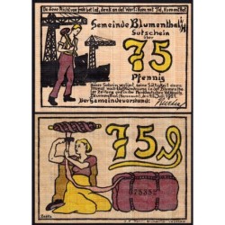 Allemagne - Notgeld - Blumenthal - 75 pfennig - 25/07/1921 - Etat : SPL