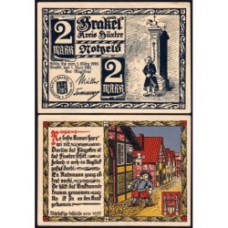 Allemagne - Notgeld - Brakel - 2 mark - Réf. 1 - 01/06/1921 - Etat : SPL+