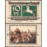 Allemagne - Notgeld - Braunschweig - 10 pfennig - Série 2 - Réf. a - 01/05/1921 - Etat : SPL