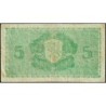 Finlande - Pick 69_16 - 5 markkaa - Litt. D - Série D - 1939 (1942) - Etat : TB-