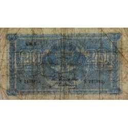 Finlande - Pick 86_4 - 20 markkaa - Litt. B - Série S - 1945 (1948) - Etat : TB-