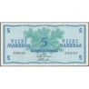 Finlande - Pick 99a_56 - 5 markka - série Z - 1963 - Etat : TTB+