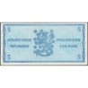Finlande - Pick 103a_23 - 5 markkaa - Litt. A - Série H - 1963 (1976) - Etat : TTB