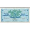 Finlande - Pick 103a_28 - 5 markkaa - Litt. A - Série R - 1963 (1976) - Etat : TB