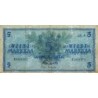 Finlande - Pick 103a_28 - 5 markkaa - Litt. A - Série R - 1963 (1976) - Etat : TB