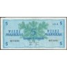 Finlande - Pick 103a_51 - 5 markkaa - Litt. A - Série M - 1963 (1976) - Etat : TB