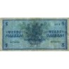 Finlande - Pick 103a_51 - 5 markkaa - Litt. A - Série M - 1963 (1976) - Etat : TB