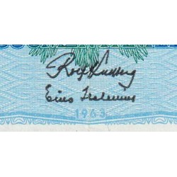 Finlande - Pick 103a_59 - 5 markkaa - Litt. A - Série Q - 1963 (1976) - Etat : SUP