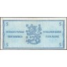 Finlande - Pick 103a_69 - 5 markkaa - Litt. A - Série M - 1963 (1976) - Etat : TB+
