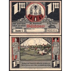 Pologne - Notgeld - Bütow (Bytów) - 1 mark - Konto C - Réf. 2 - 1922 - Etat : SPL