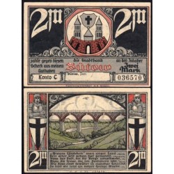 Pologne - Notgeld - Bütow (Bytów) - 2 mark - Konto C - Réf. 2 - 1922 - Etat : SPL