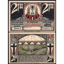 Pologne - Notgeld - Bütow (Bytów) - 2 mark - Type 2 - Konto C - 1922 - Etat : SPL