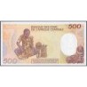 Tchad - Pick 9a_2 - 500 francs - Série L.02 - 01/01/1986 - Etat : pr.NEUF