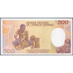 Tchad - Pick 9b - 500 francs - Série Z.02 - 01/01/1987 - Etat : SUP+ à SPL