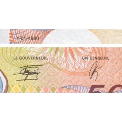 Tchad - Pick 9c - 500 francs - Série D.04 - 01/01/1990 - Etat : SUP