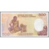 Tchad - Pick 9c - 500 francs - Série D.04 - 01/01/1990 - Etat : TTB+