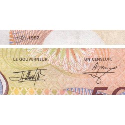 Tchad - Pick 9e - 500 francs - Série V.04 - 01/01/1992 - Etat : TTB+