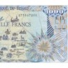 Tchad - Pick 10Ac - 1'000 francs - Série A.12 - 01/01/1992 - Etat : TTB+