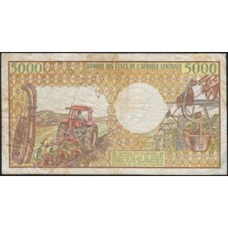 Tchad - Pick 11_1a - 5'000 francs - Série N.1 - 1984 - Etat : TB