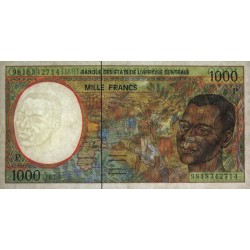 Tchad - Afrique Centrale - Pick 602Pe - 1'000 francs - 1998 - Etat : TTB