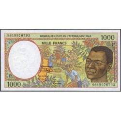 Tchad - Afrique Centrale - Pick 602Pe - 1'000 francs - 1998 - Etat : SPL+