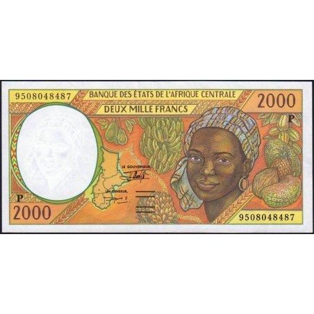 Tchad - Afrique Centrale - Pick 603Pc - 2'000 francs - 1995 - Etat : SUP+