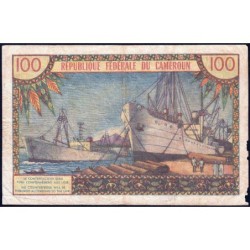 Cameroun - Pick 10 - 100 francs - Série H.2 - 1962 - Etat : B