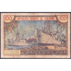 Cameroun - Pick 10 - 100 francs - Série O.9 - 1962 - Etat : B