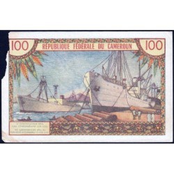Cameroun - Pick 10 - 100 francs - Série X.20 - 1962 - Etat : AB