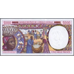 Tchad - Afrique Centrale - Pick 604Pe - 5'000 francs - 1999 - Etat : pr.NEUF