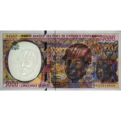 Tchad - Afrique Centrale - Pick 604Pe - 5'000 francs - 1999 - Etat : pr.NEUF