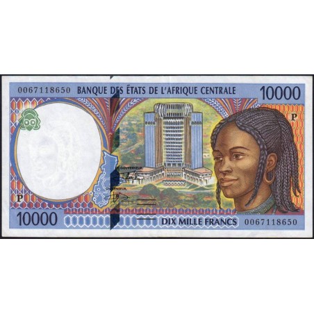 Tchad - Afrique Centrale - Pick 605Pf - 10'000 francs - 2000 - Etat : SUP