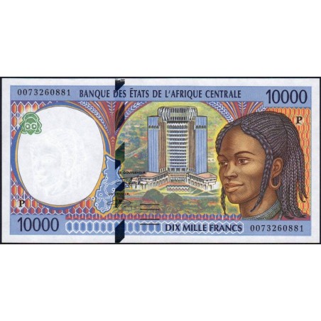 Tchad - Afrique Centrale - Pick 605Pf - 10'000 francs - 2000 - Etat : pr.NEUF