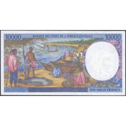 Tchad - Afrique Centrale - Pick 605Pf - 10'000 francs - 2000 - Etat : pr.NEUF