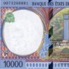 Tchad - Afrique Centrale - Pick 605Pf - 10'000 francs - 2000 - Etat : pr.NEUF
