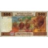 Tchad - Afrique Centrale - Pick 606Ca - 500 francs - 2002 - Etat : TTB