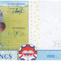 Tchad - Afrique Centrale - Pick 607Ca - 1'000 francs - 2002 - Etat : NEUF