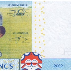 Tchad - Afrique Centrale - Pick 607Ca - 1'000 francs - 2002 - Etat : NEUF
