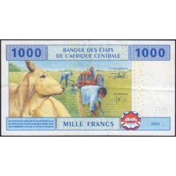 Tchad - Afrique Centrale - Pick 607Ca - 1'000 francs - 2002 - Etat : TTB