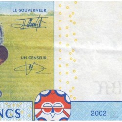 Tchad - Afrique Centrale - Pick 607Ca - 1'000 francs - 2002 - Etat : TTB