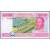 Tchad - Afrique Centrale - Pick 608Ca - 2'000 francs - 2002 - Etat : NEUF