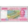 Tchad - Afrique Centrale - Pick 608Ca - 2'000 francs - 2002 - Etat : TTB