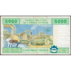 Tchad - Afrique Centrale - Pick 609Ca - 5'000 francs - 2002 - Etat : TTB-