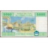 Tchad - Afrique Centrale - Pick 609Ca - 5'000 francs - 2002 - Etat : TTB-