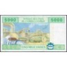 Tchad - Afrique Centrale - Pick 609Cb - 5'000 francs - 2002 (2008) - Etat : SUP