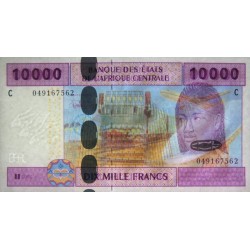 Tchad - Afrique Centrale - Pick 610Ca - 10'000 francs - 2002 - Etat : NEUF