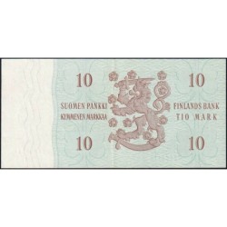 Finlande - Pick 104a_42 - 10 markkaa - Litt. A - Série V - 1963 (1968) - Etat : SUP