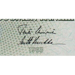 Finlande - Pick 104a_83 - 10 markkaa - Litt. A - Série Ä - 1963 (1968) - Etat : SUP+