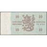 Finlande - Pick 104a_101 - 10 markkaa - Litt. A - Série BB - 1963 (1968) - Etat : SUP
