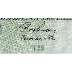 Finlande - Pick 104a_105 - 10 markkaa - Litt. A - Série AK - 1963 (1968) - Etat : SUP
